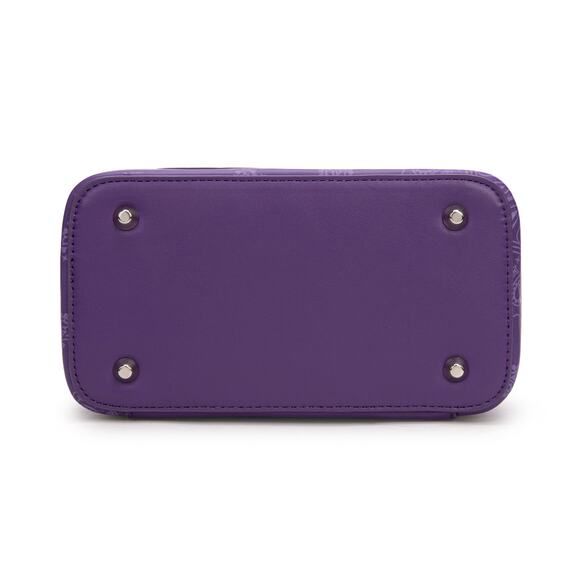 LSU Tigers Purple Vanity Top Handle Bag w/ Strap and Keychain *Brand New - Picture 8 of 8